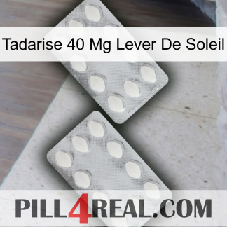 Tadarise 40 Mg Sunrise 17